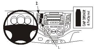 ProClip do Toyota HiLux 06-09