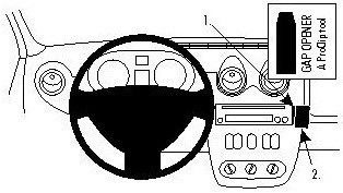 ProClip do Dacia Sandero 08-12