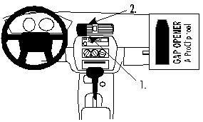 ProClip do Mitsubishi Galant 99-03 (wersja USA)