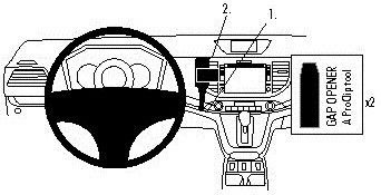 ProClip do Honda CR-V 12-16