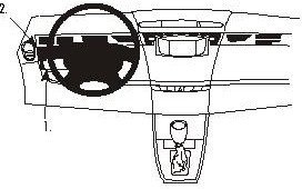 ProClip do Renault Avantime 02-06