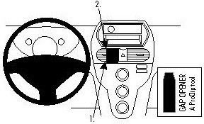 ProClip do Mitsubishi i-MiEV 10-17