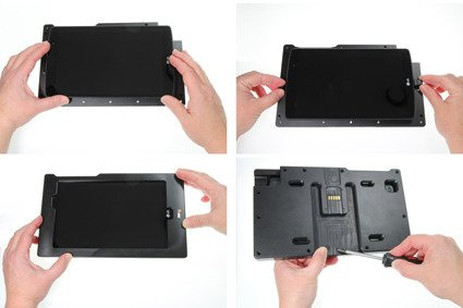 Brodit ochronna obudowa aktywna w wersji z adapterem Molex do profesjonalnego montażu do LG G Pad X 8.3 z systemem adaptacyjnym Active MultiMoveClip