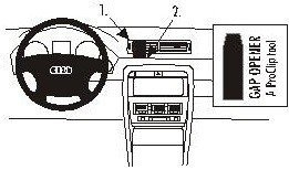 ProClip do Audi A4 Avant 02-07