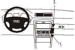 ProClip do Audi A4 Avant 02-07