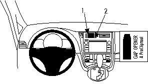 ProClip do Subaru Trezia 11-14