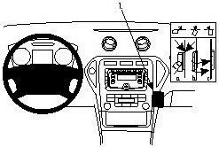 ProClip do Ford Mondeo 08-14