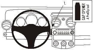 ProClip do Mitsubishi Colt 05-08