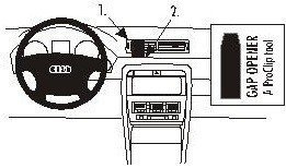 ProClip do Audi S4 Avant 02-07