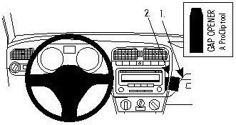 ProClip do Volkswagen Polo 10-14