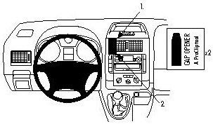 ProClip do Citroen Jumpy II 07-16