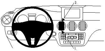 ProClip do Mercedes Benz A Klasa 13-18