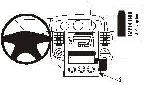 ProClip do Nissan X-Trail 04-07