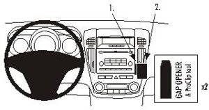 ProClip do Kia cee'd 07-09