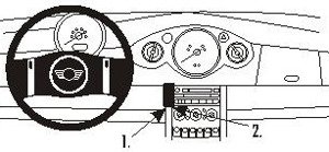 ProClip do Mini Convertible 01-07