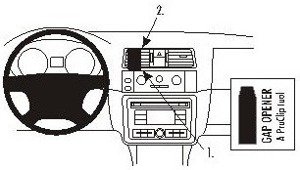 ProClip do Skoda Roomster 07-15