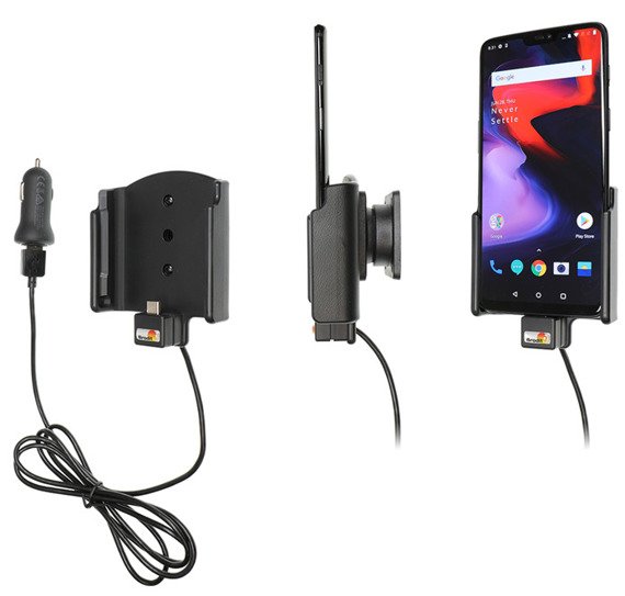 Uchwyt aktywny z kablem USB do OnePlus 6T