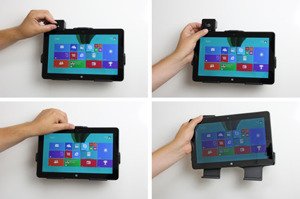 Uchwyt pasywny do Dell Venue 11 Pro (Model 5130 & 7140) z blokadą na kluczyk