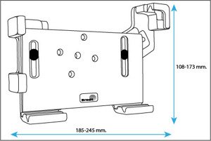 Uchwyt pasywny regulowany do Samsung Galaxy Tab Active Pro