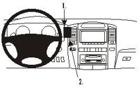 ProClip do Lexus Seria LX 03-07