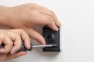 Uchwyt do LG G5 z wbudowaną ładowarką samochodową do instalacji na stałe